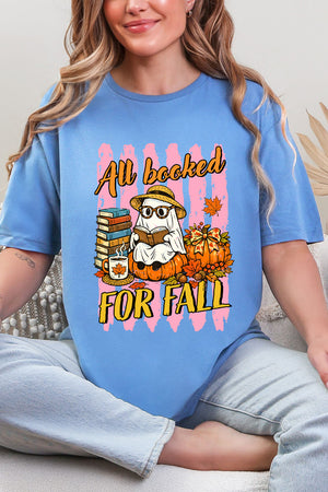 Ghostly All Booked For Fall Softstyle Adult T-Shirt