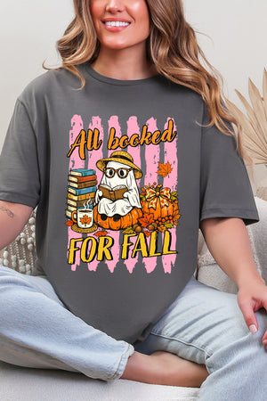 Ghostly All Booked For Fall Softstyle Adult T-Shirt