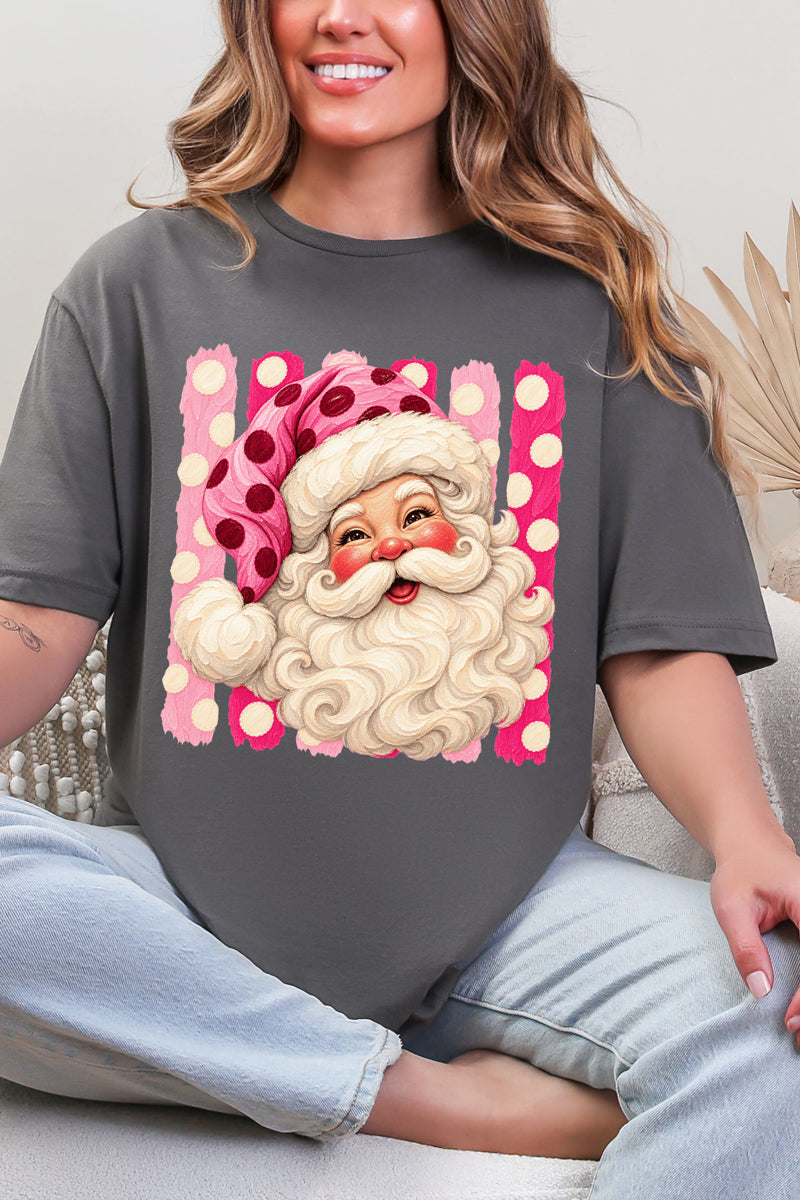 Pink Dot Jolly Santa Softstyle Adult T-Shirt