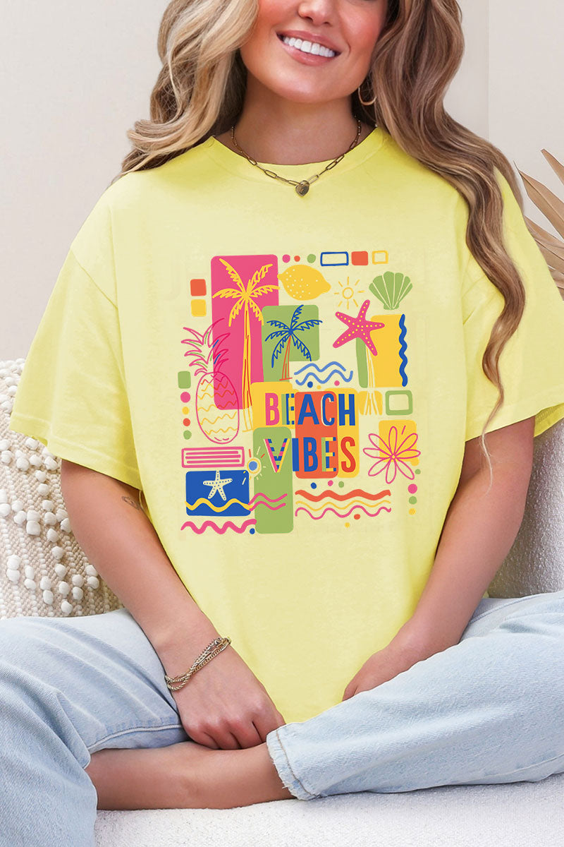Coastal Daydreams Beach Vibes Softstyle Adult T-Shirt