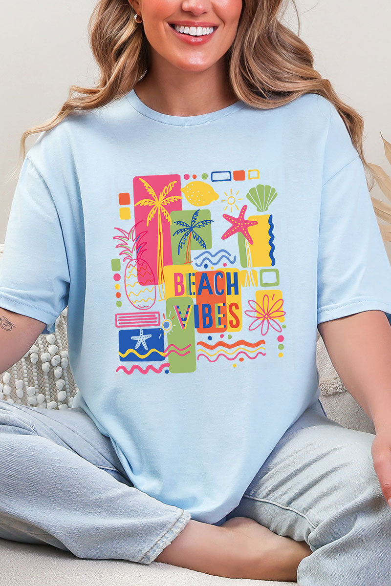 Coastal Daydreams Beach Vibes Softstyle Adult T-Shirt