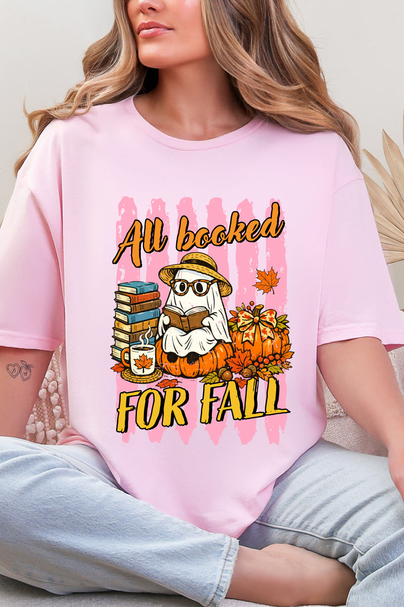 Ghostly All Booked For Fall Softstyle Adult T-Shirt