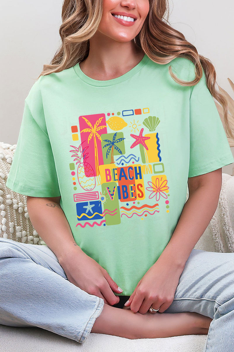 Coastal Daydreams Beach Vibes Softstyle Adult T-Shirt