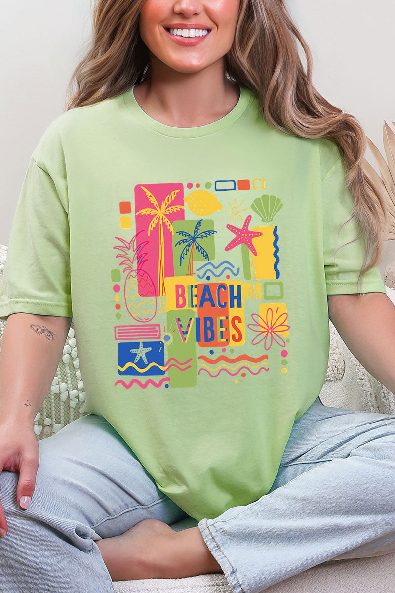 Coastal Daydreams Beach Vibes Softstyle Adult T-Shirt
