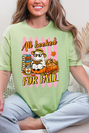 Ghostly All Booked For Fall Softstyle Adult T-Shirt