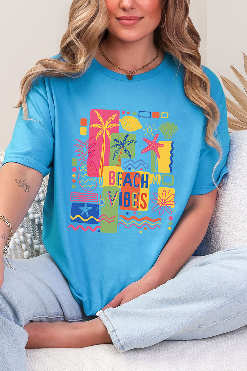 Coastal Daydreams Beach Vibes Softstyle Adult T-Shirt