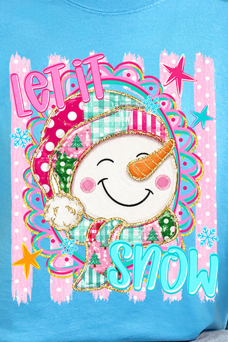 Snow Much Sass Comfort Colors Adult Ring-Spun Cotton Tee