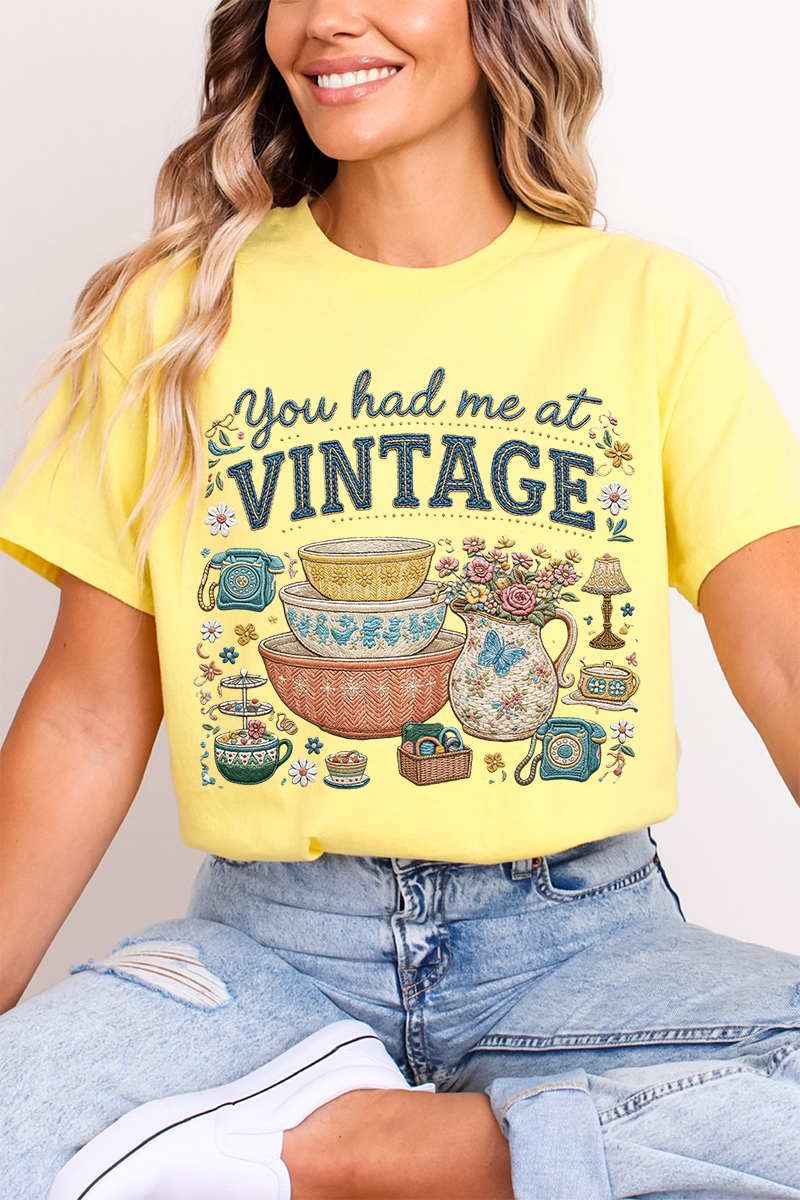 Vintage Threaded Treasures Softstyle Adult T-Shirt