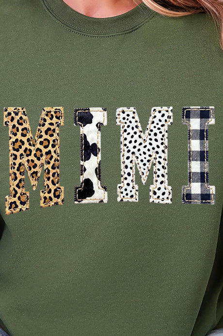 Pattern Play Mimi Heavy Blend Crew Sweatshirt