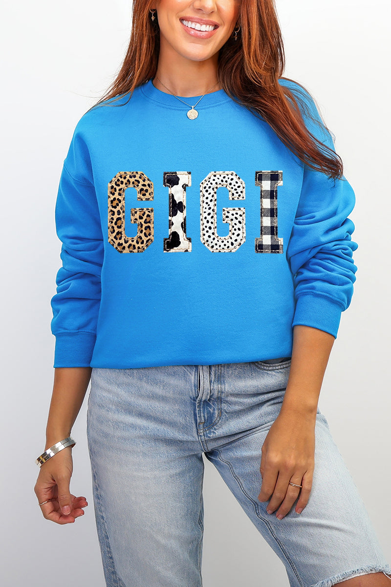 Pattern Play Gigi Heavy Blend Crew Sweatshirt
