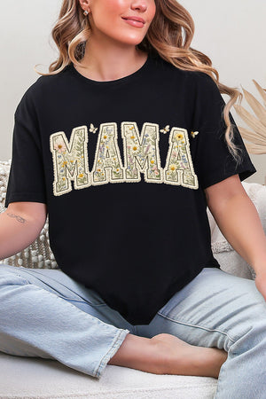 Buzzing Blooms Mama Softstyle Adult T-Shirt