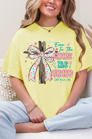 In The Chaos Coquette Cross Softstyle Adult T-Shirt