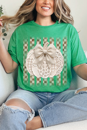 Painted Pumpkin Latte Softstyle Adult T-Shirt
