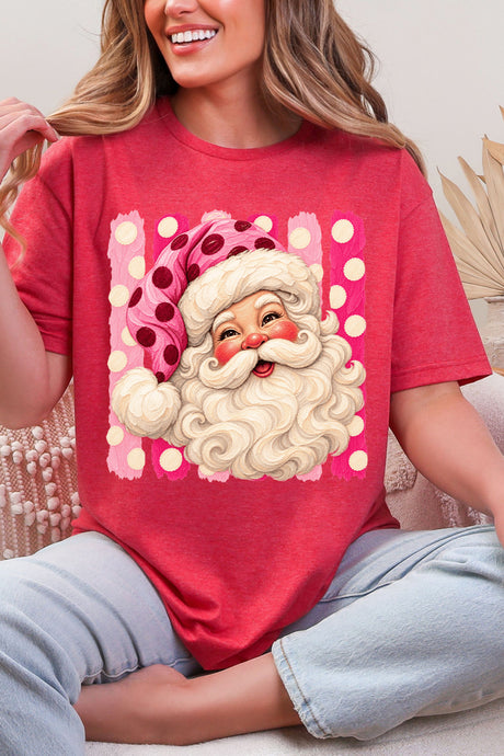 Pink Dot Jolly Santa Softstyle Adult T-Shirt