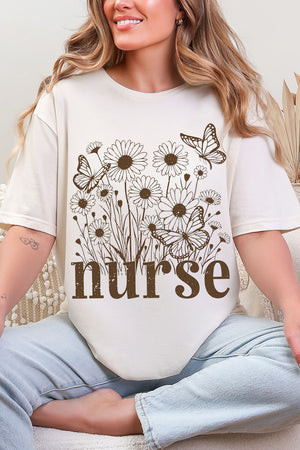 Wildflower Nurse Softstyle Adult T-Shirt