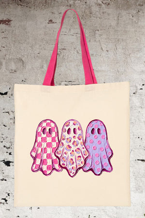 Ghost Girls Medium Canvas Tote
