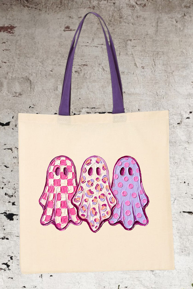 Ghost Girls Medium Canvas Tote