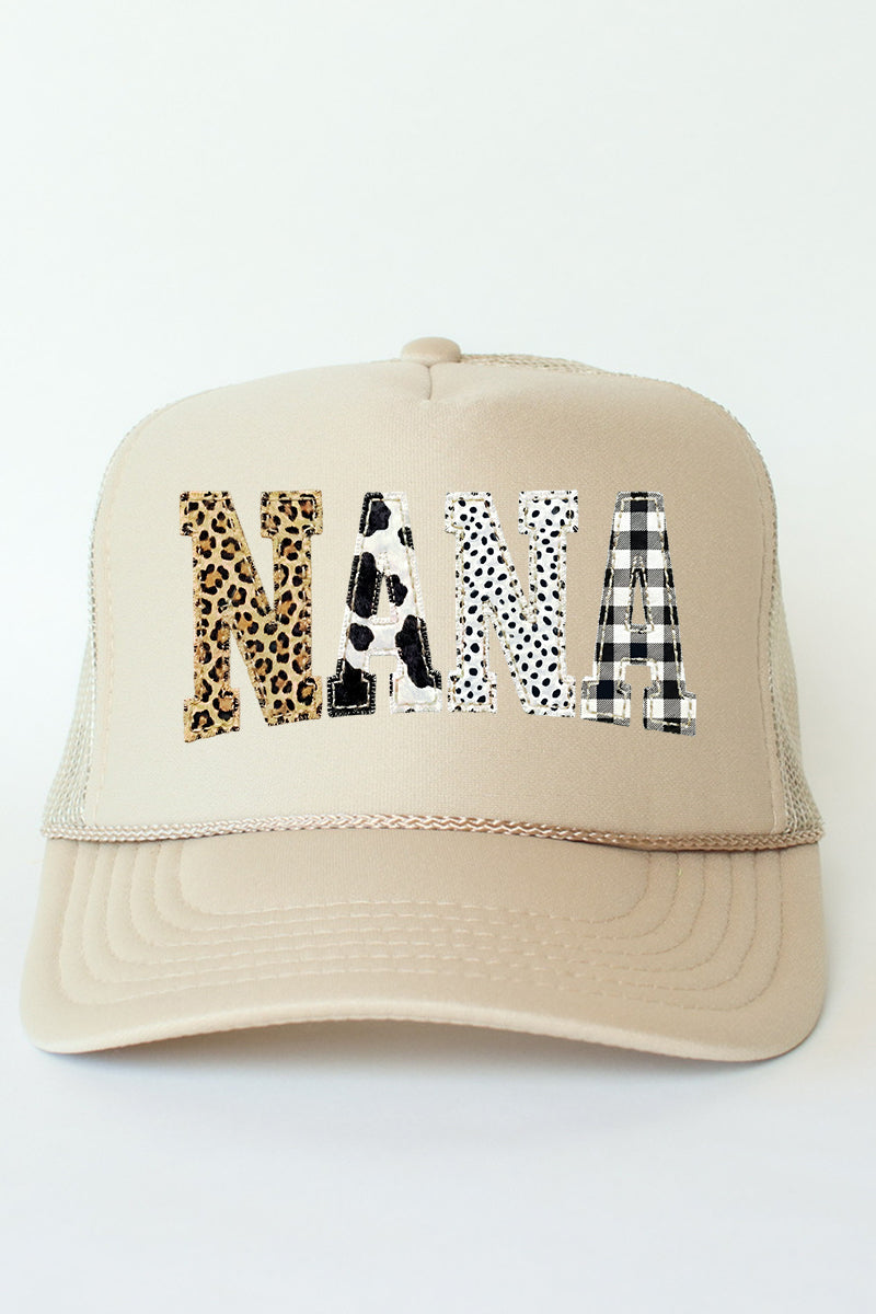 Pattern Play Nana Otto Foam Front Trucker Hat