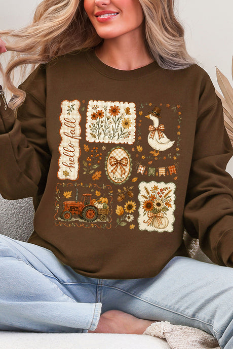 Harvest Keepsakes Ecosmart Crewneck Sweatshirt