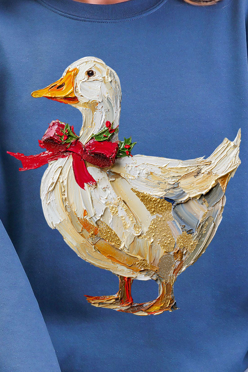 The Painted Goose Coquette Ready To Press DTF Transfer