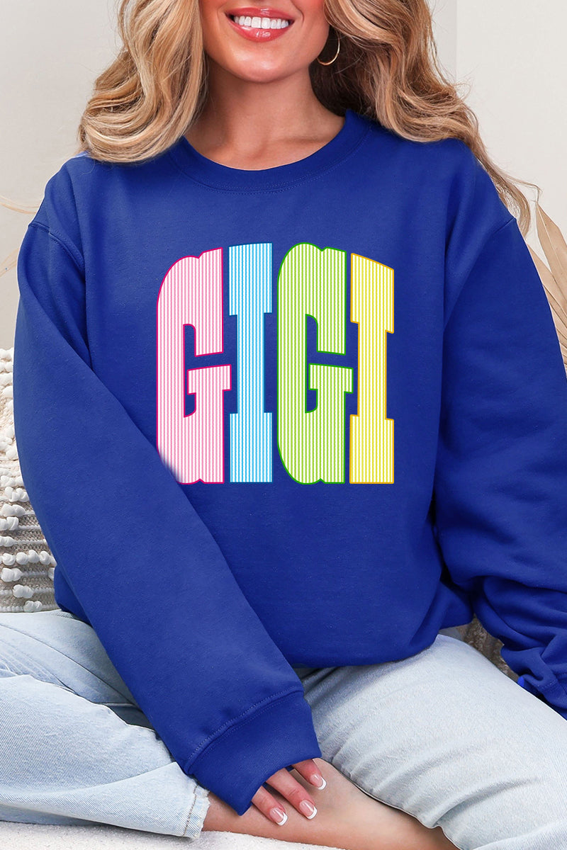 Color Me Loved Gigi Ecosmart Crewneck Sweatshirt