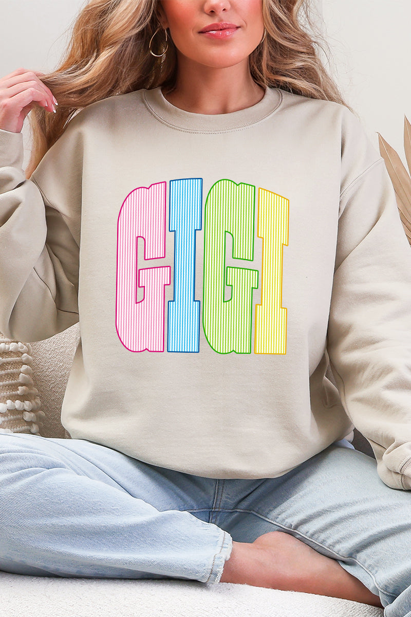 Color Me Loved Gigi Ecosmart Crewneck Sweatshirt