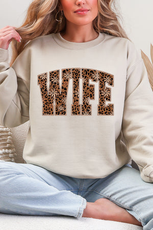Wildflower Wife Ecosmart Crewneck Sweatshirt