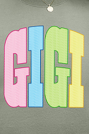 Color Me Loved Gigi Ecosmart Crewneck Sweatshirt