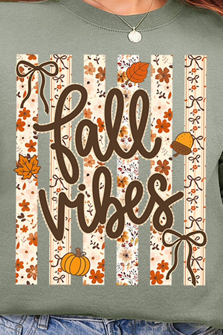 Cozy Coquette Fall Vibes Ecosmart Crewneck Sweatshirt