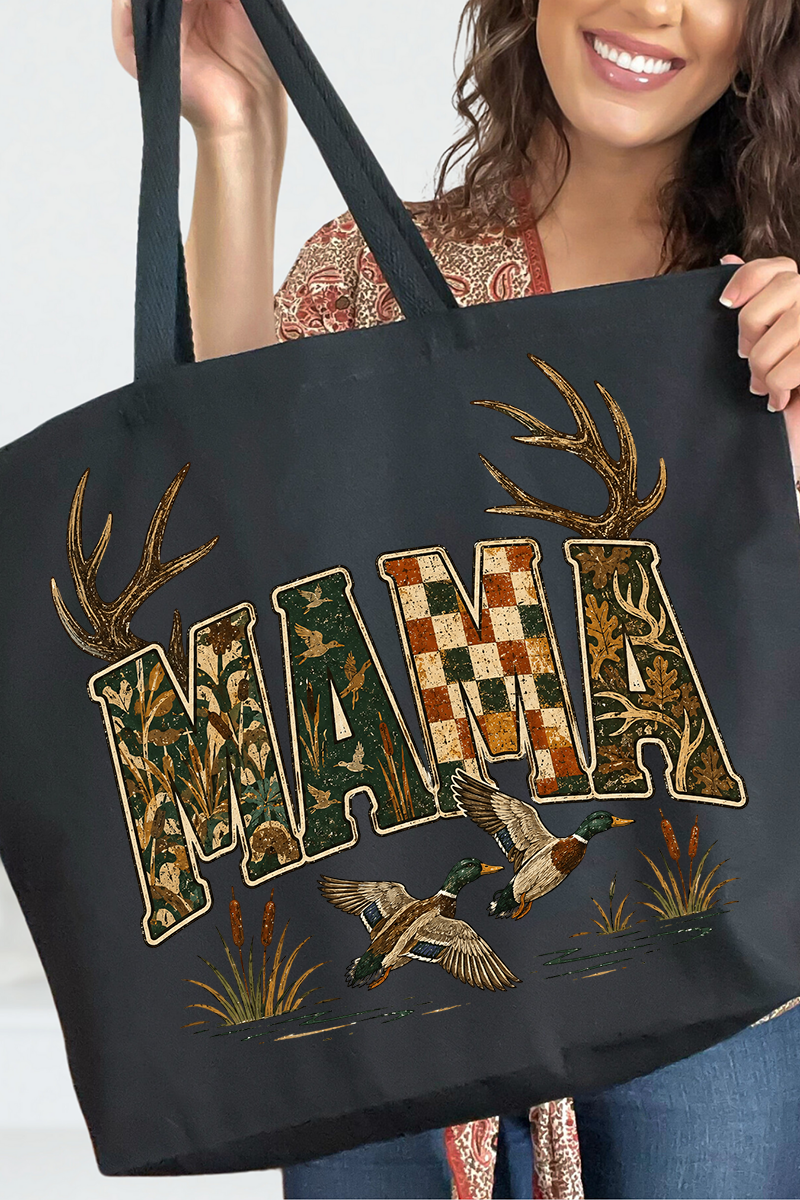 Woodland Mama Canvas Jumbo Tote