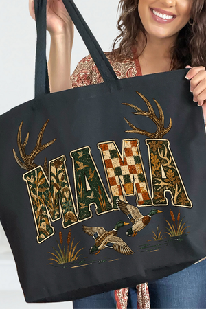 Woodland Mama Canvas Jumbo Tote