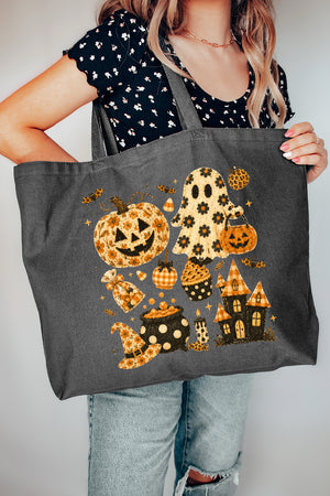 Boo & Bloom Canvas Jumbo Tote