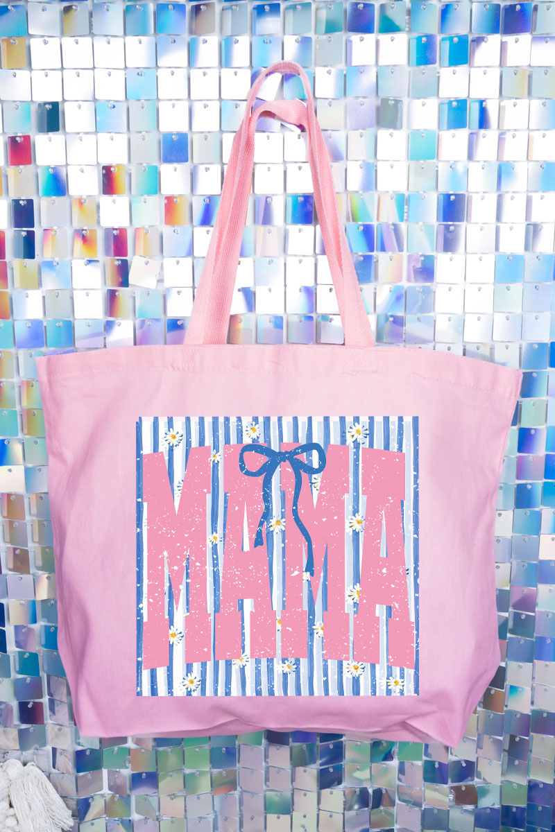 Daisy Darling Mama Canvas Jumbo Tote