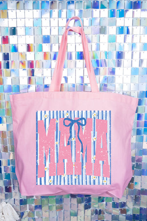 Daisy Darling Mama Canvas Jumbo Tote