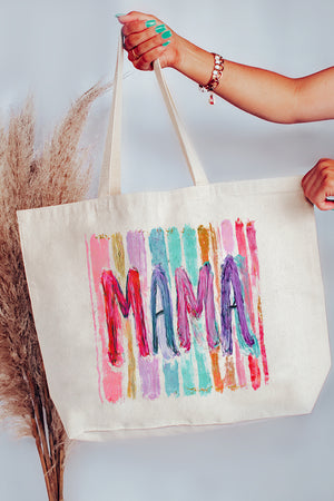 Mama Masterpiece Canvas Jumbo Tote