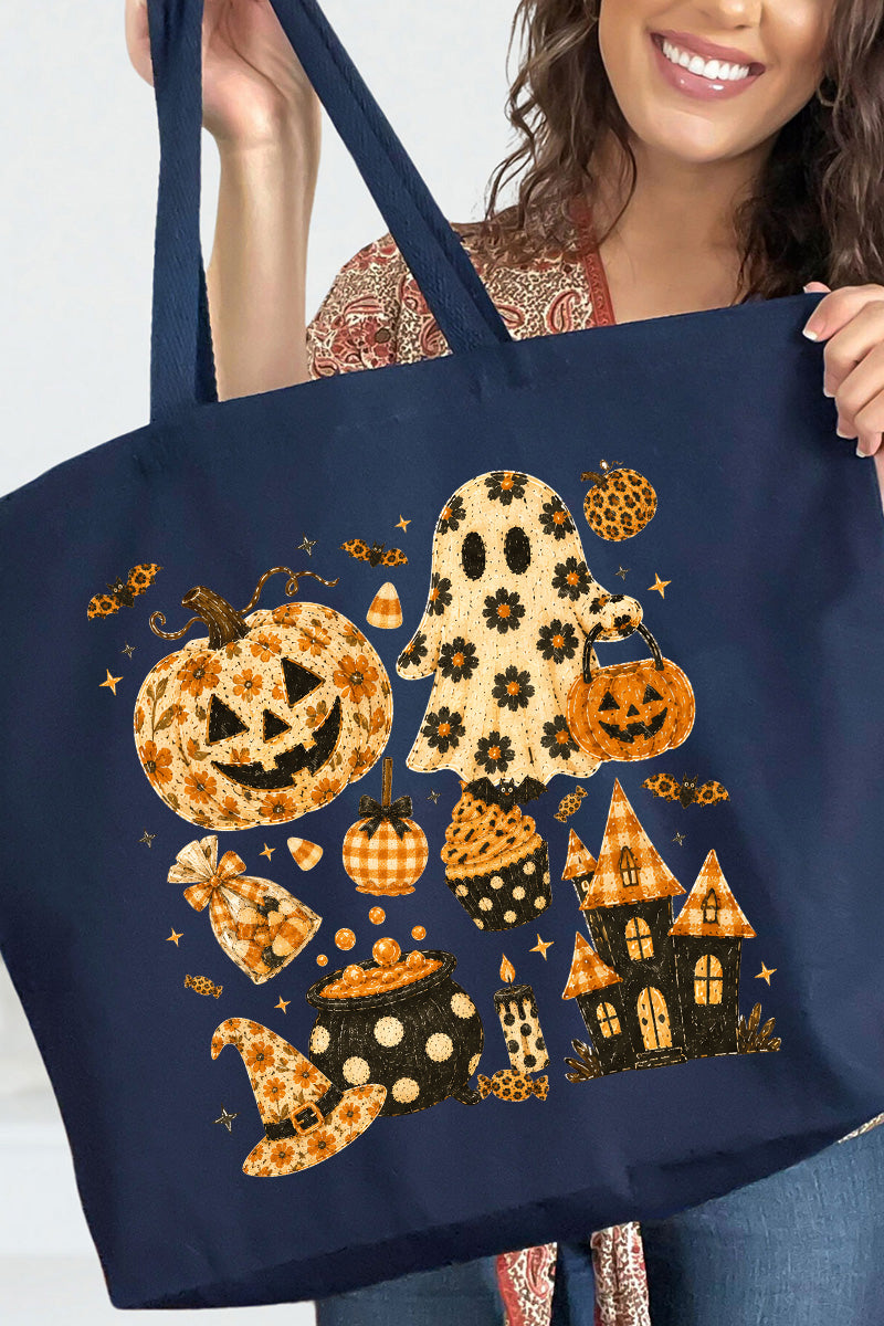 Boo & Bloom Canvas Jumbo Tote