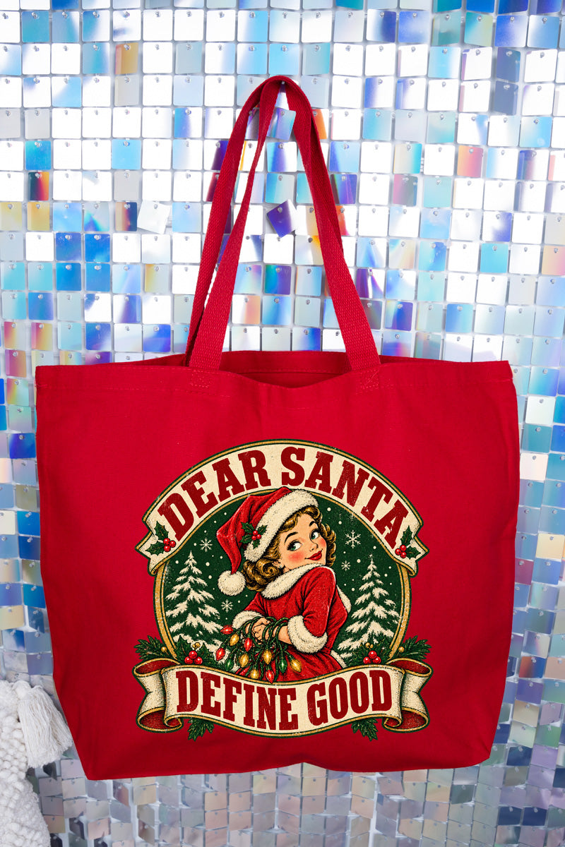 Define Good Canvas Jumbo Tote
