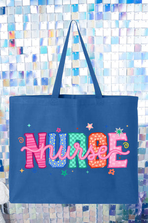 Nurse Energy Canvas Jumbo Tote