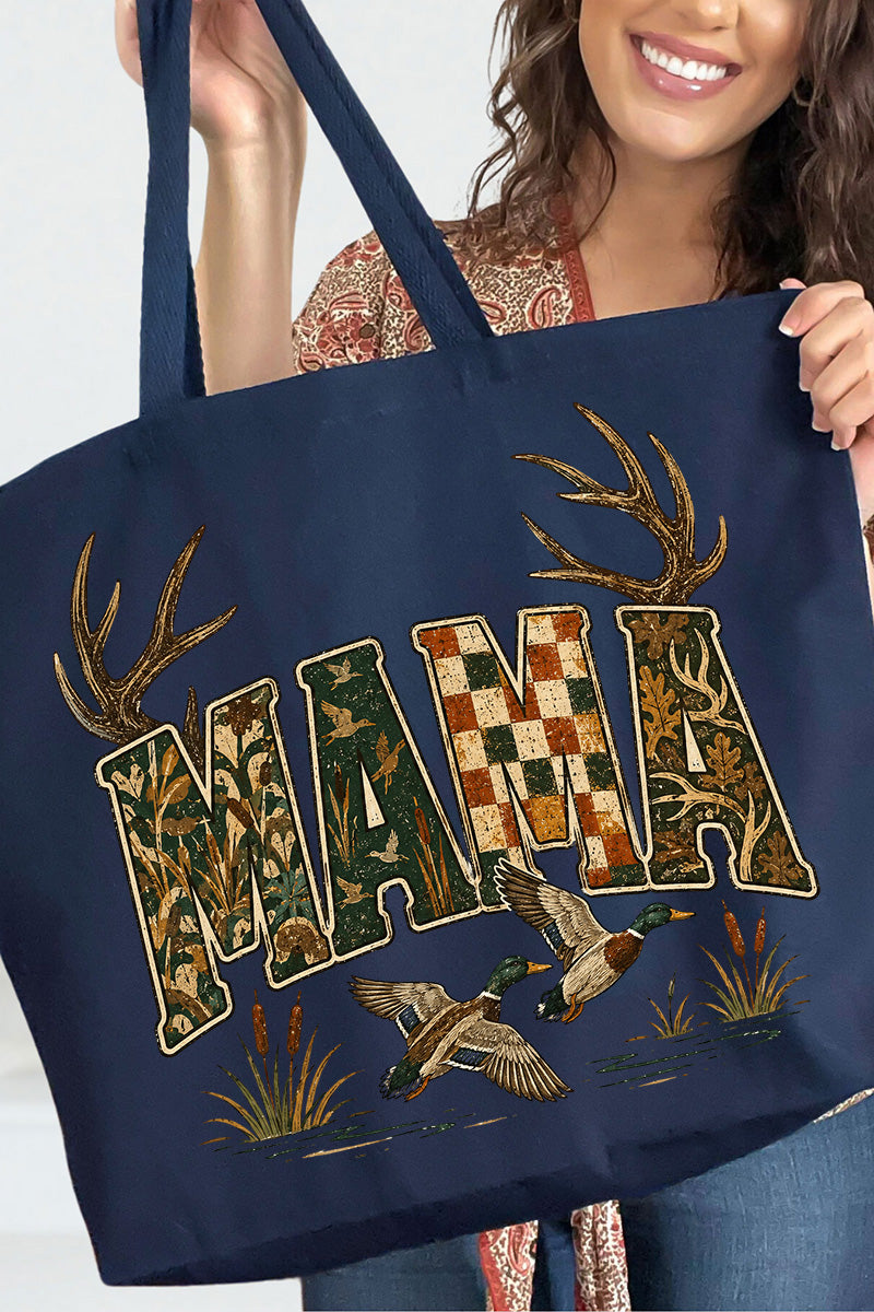 Woodland Mama Canvas Jumbo Tote