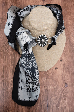 TIPI Wynonna Silvertone Scarf Slide
