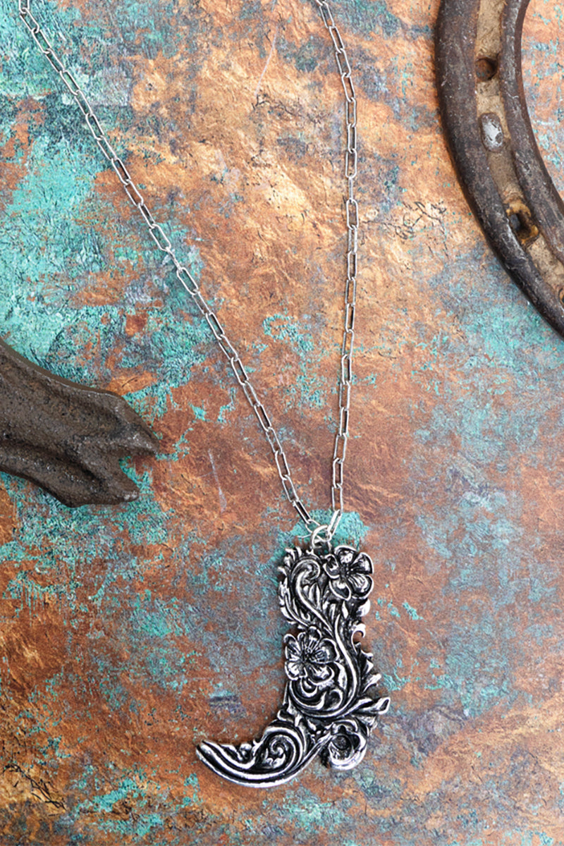 TIPI Rosalie Trail Silvertone Necklace