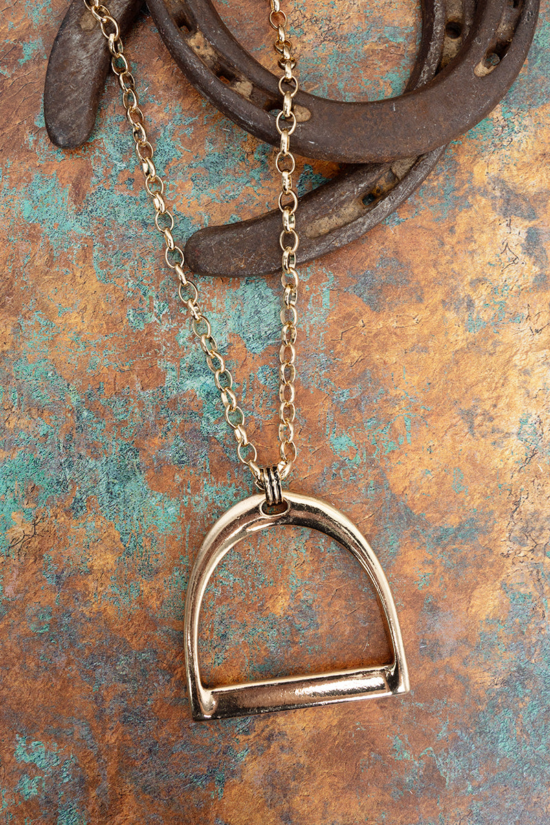 TIPI Equine Elite Goldtone Necklace