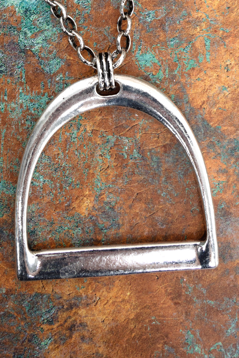 TIPI Equine Elite Silvertone Necklace