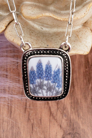 TIPI Prairie Blooms Silvertone Necklace