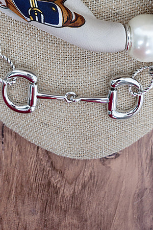 TIPI Saddle Society Taupe & Silvertone Double Scarf Necklace Set