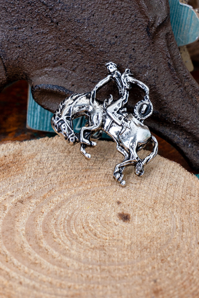 TIPI Wildhorse Ridge Silvertone Ring