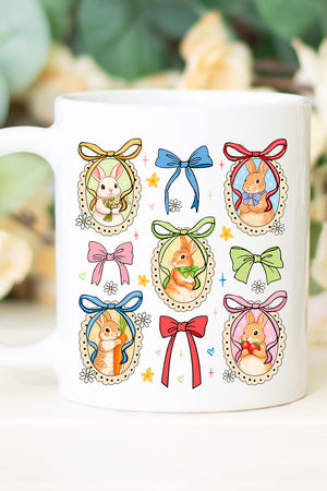 Bunny Meadow Ceramic Mug
