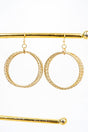 Effortless Era Goldtone Triple Hoop Earrings - Wholesale Accessory Market