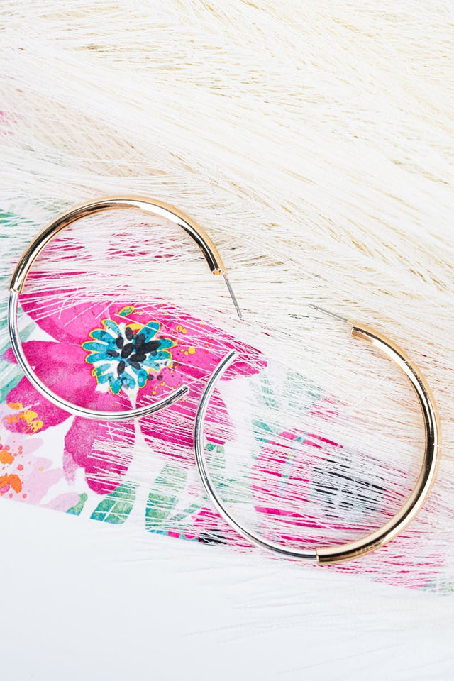 Certified It Girl Goldtone & Silvertone Hoop Earrings - Wholesale Accessory Market