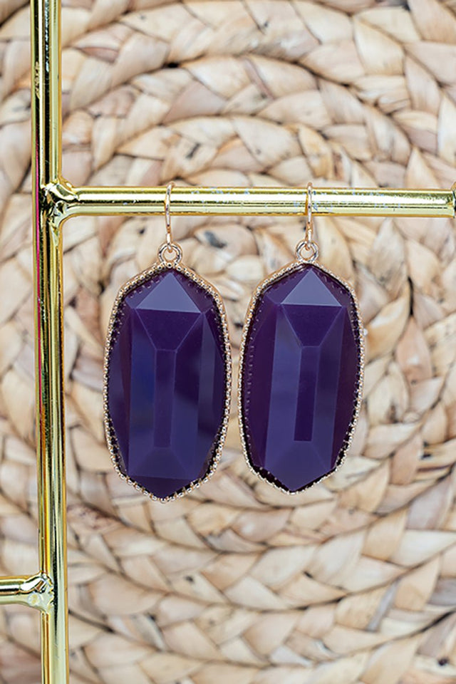 SALE! Mia Purple Earrings - Wholesale Accessory Market